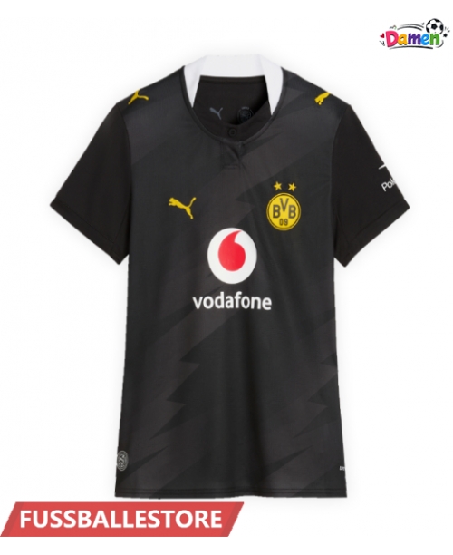 Günstige Borussia Dortmund Joey Veerman #25 Auswärtstrikot Damen 2026-27 Kurzarm